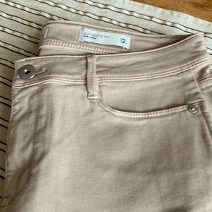 J.Jill Authentic Fit Light Khaki Jeans